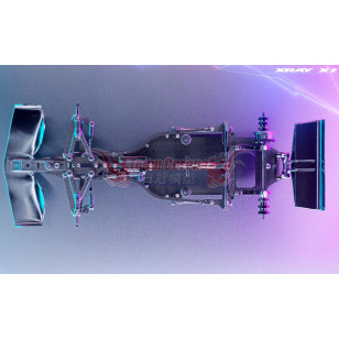 XRAY X1 2027 Alum edition 1/10 F1 Formula Car Kit 370710 Preorder 